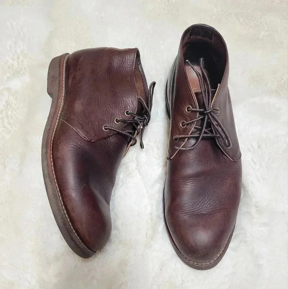 Red Wing Heritage 9215 Foreman Chukka 11.5 Dark Brown Boots Lace Up Casual